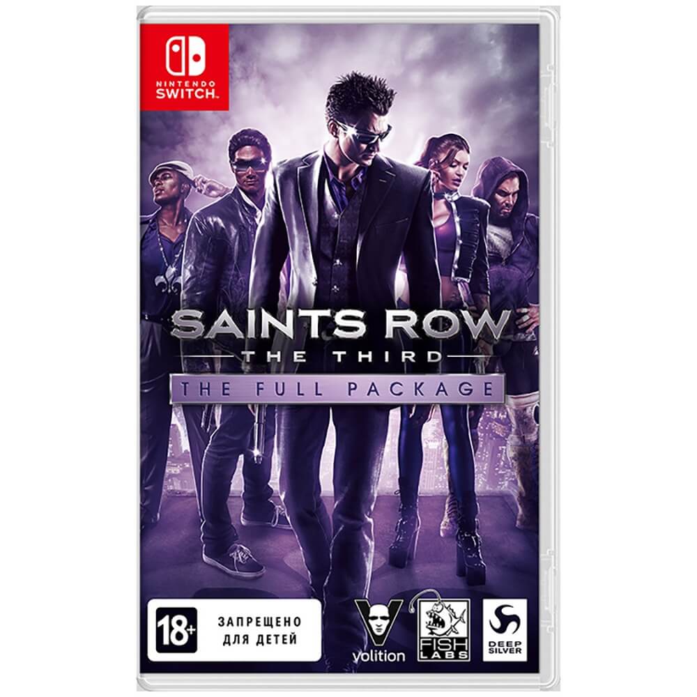 Купить Saints Row: The Third - The Full Package Switch, русские субтитры в  Белгороде