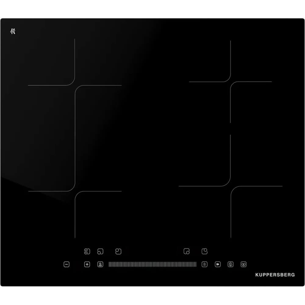 Изображение товара Варочная поверхность Kuppersberg ICS 612 индукционная 4 конфорки электронное управление