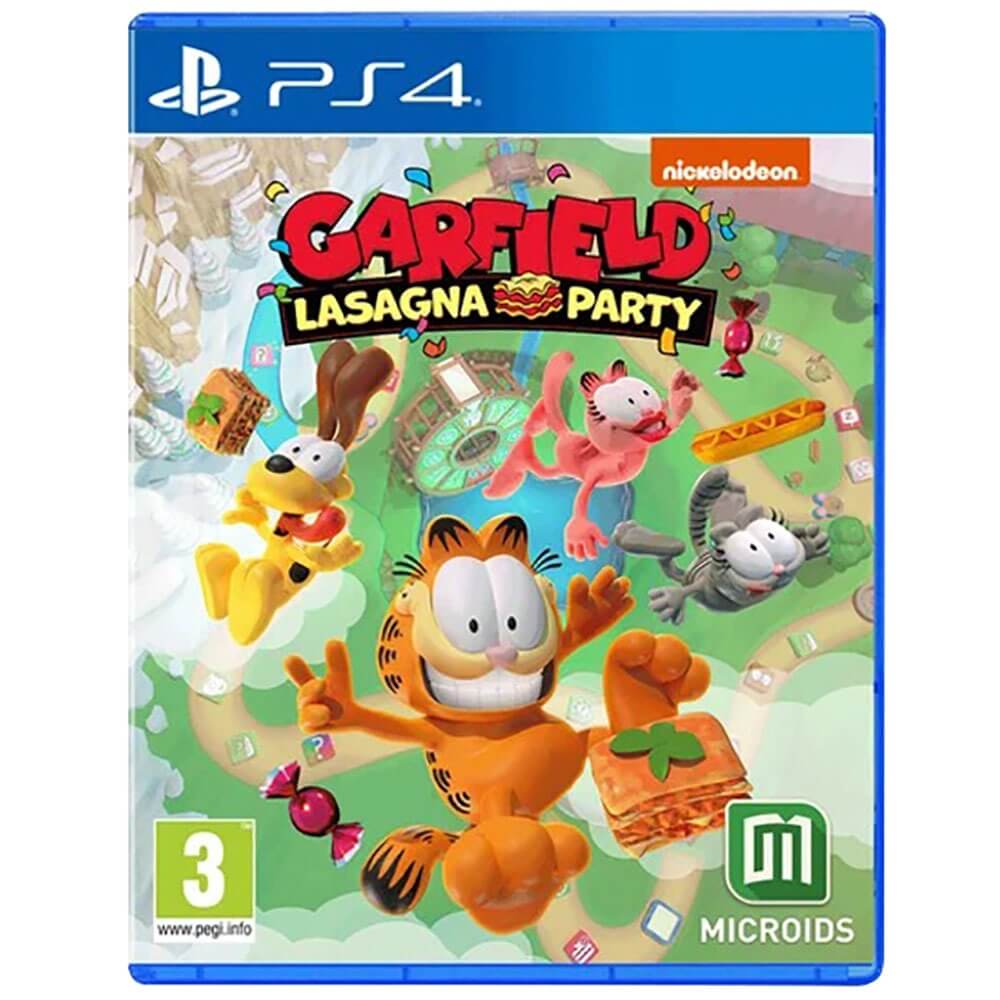 Garfield Lasagna Party PS4, русские субтитры