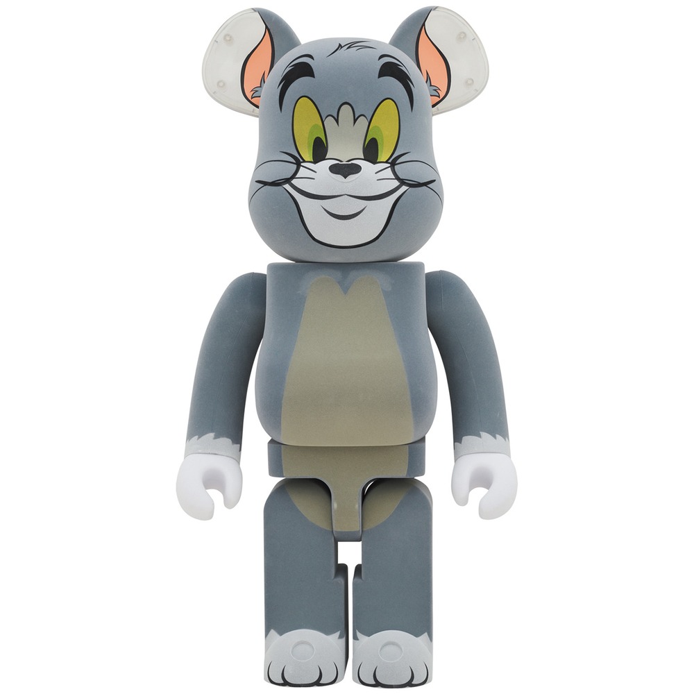 Технические Характеристики Фигура Bearbrick Medicom Toy Tom Flocky Edition Tom  and Jerry 1000% | Москва