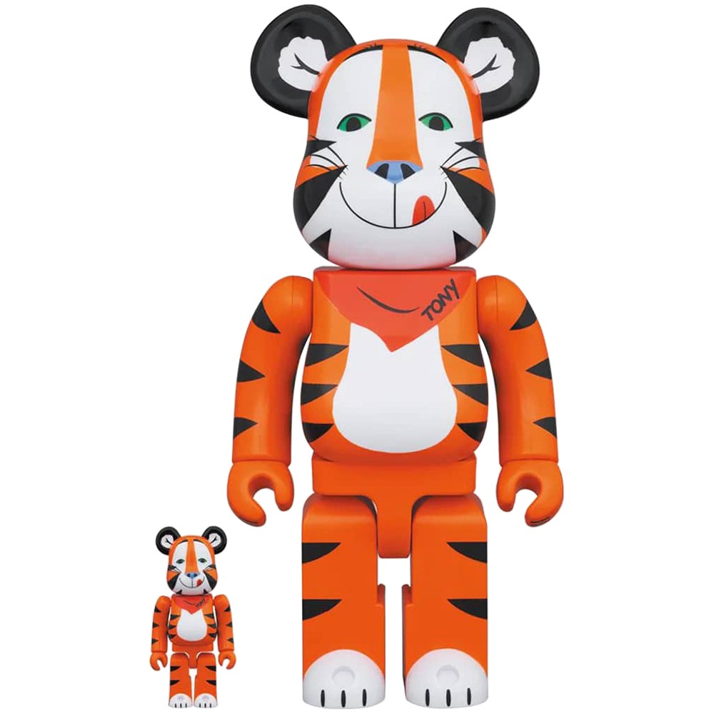 Купить Фигура Bearbrick Medicom Toy Set Tony The Tiger Vintage Kelloggs  400% and 100% в Ростове-на-Дону