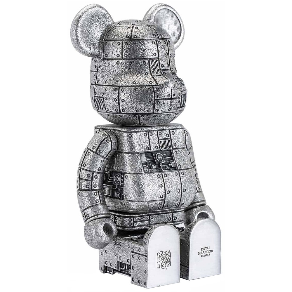 Купить Фигура Bearbrick Medicom Toy Royal Selangor Steampunk Iron ...