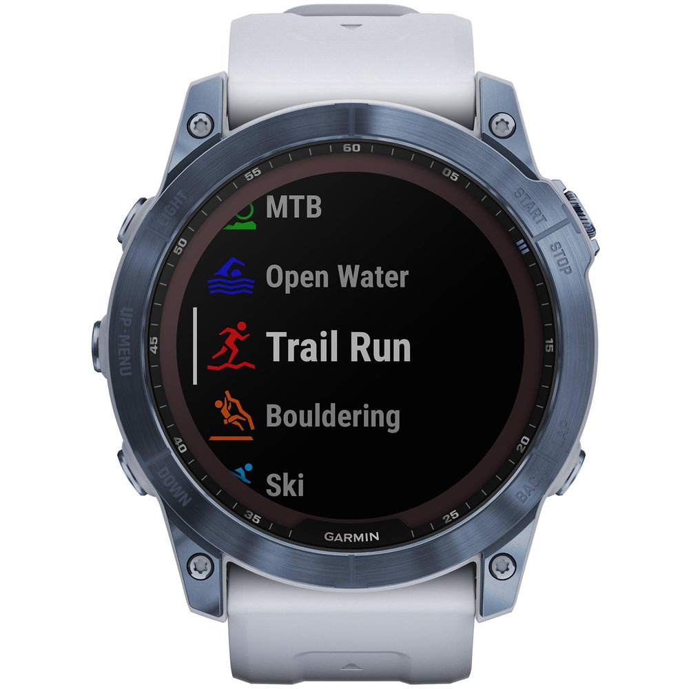 Купить Смарт-часы Garmin Fenix 7X Sapphire Solar Blue Whitestone в Москве