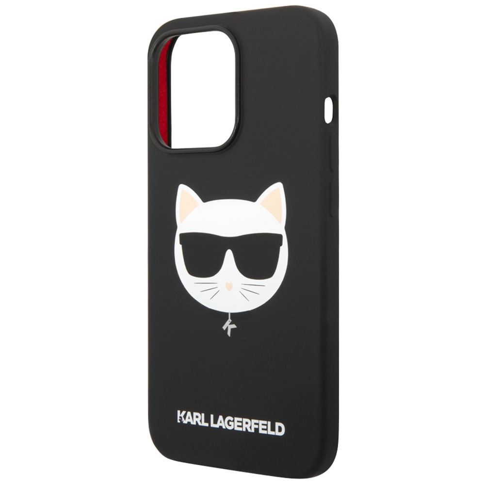 Купить Чехол Karl Lagerfeld для iPhone 14 Pro Max с MagSafe, чёрный  (KLHMP14XSLCHBK) в Брянске