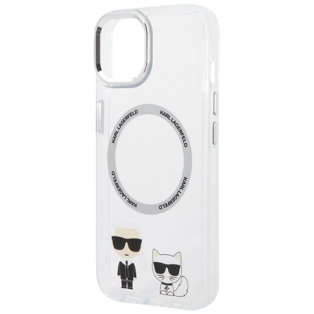 Технические Характеристики Чехол Karl Lagerfeld для iPhone 14 с MagSafe,  прозрачный (KLHMP14SHKCT) | Санкт-Петербург