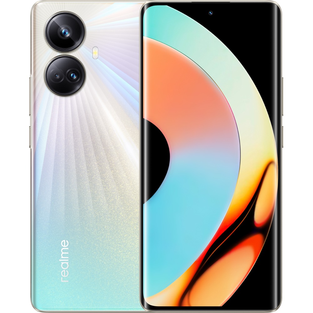 Купить Смартфон Realme 10 Pro Plus 5G 256 ГБ золотой в Москве