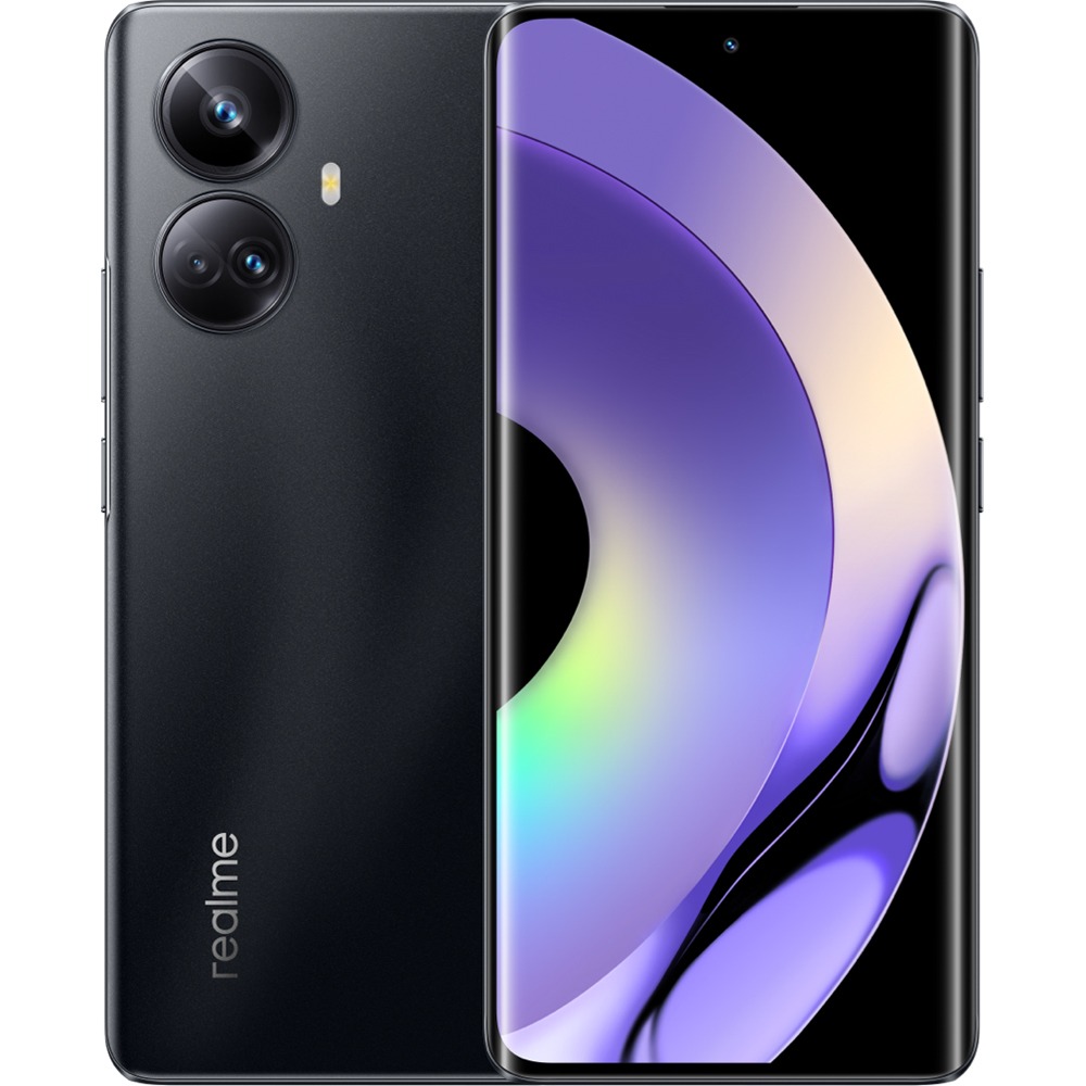 Купить Смартфон Realme 10 Pro Plus 5G 256 ГБ чёрный в Санкт-Петербурге