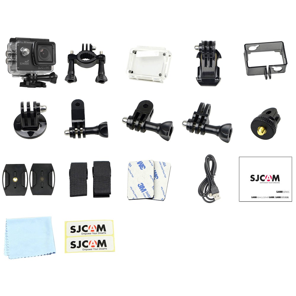 Купить Экшн-камера SJCAM SJ4000 Wi-Fi Black в Москве
