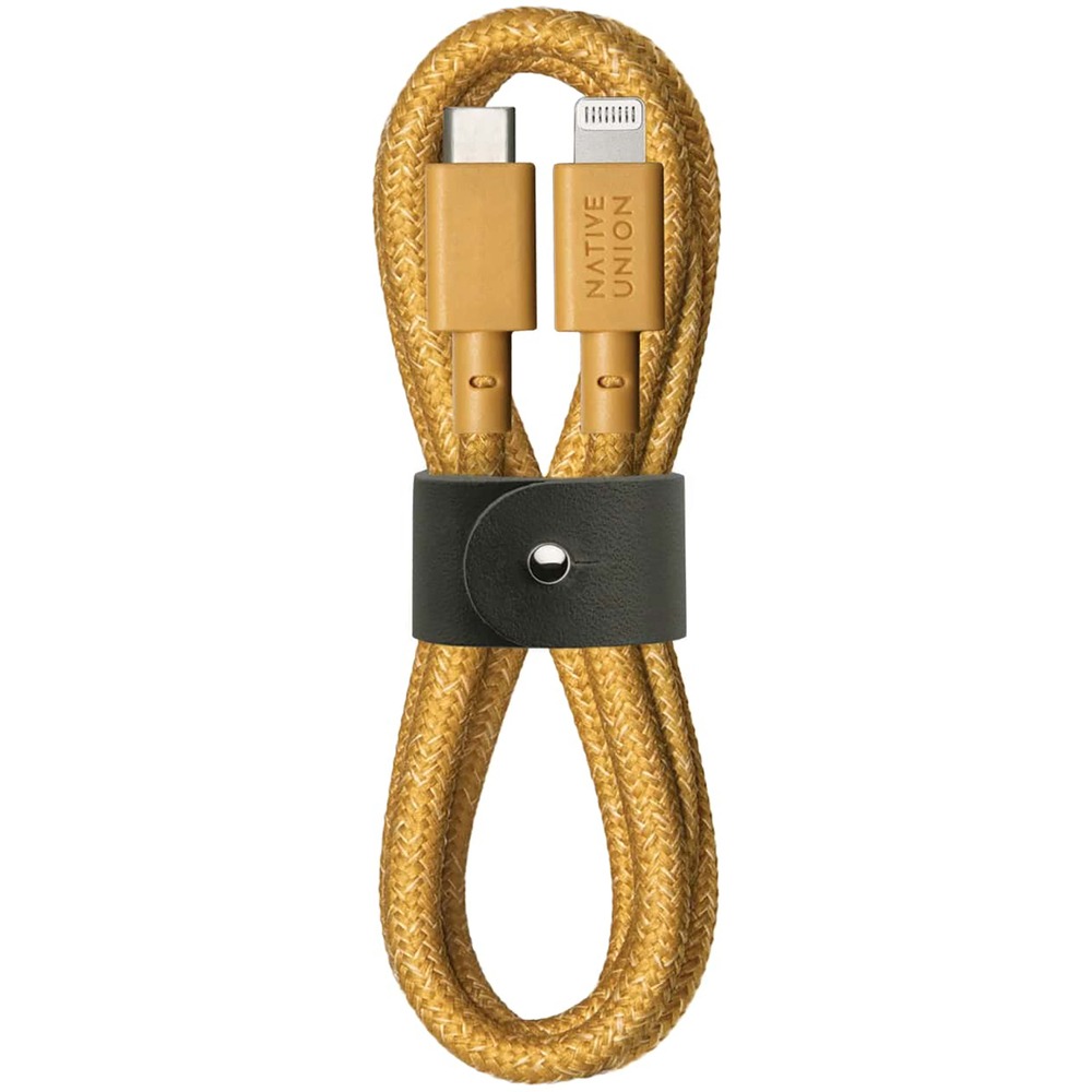 Купить Кабель Native Union BELT-CL-KFT-2-NP Belt Cable, 1.2 м, крафтовый в  Краснодаре