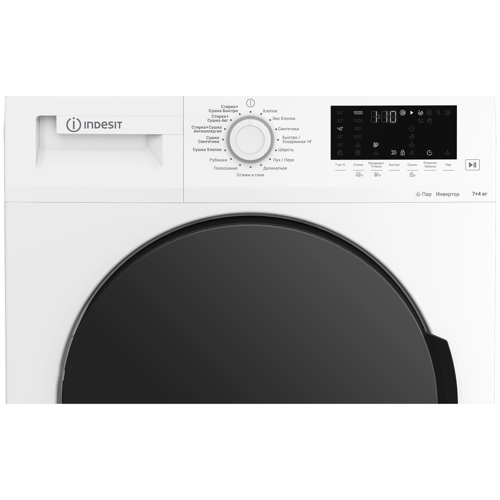 Технические Характеристики Стирально-сушильная машина Indesit WDS 7428 ...