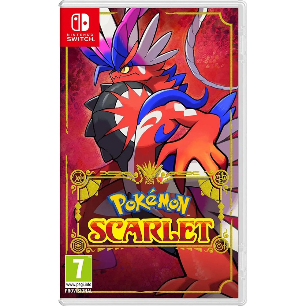 Pokemon Scarlet Switch, английская версия