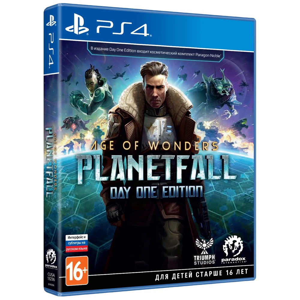 Age of Wonders: Planetfall - Day One Edition PS4, русские субтитры -  описание товара | Технопарк