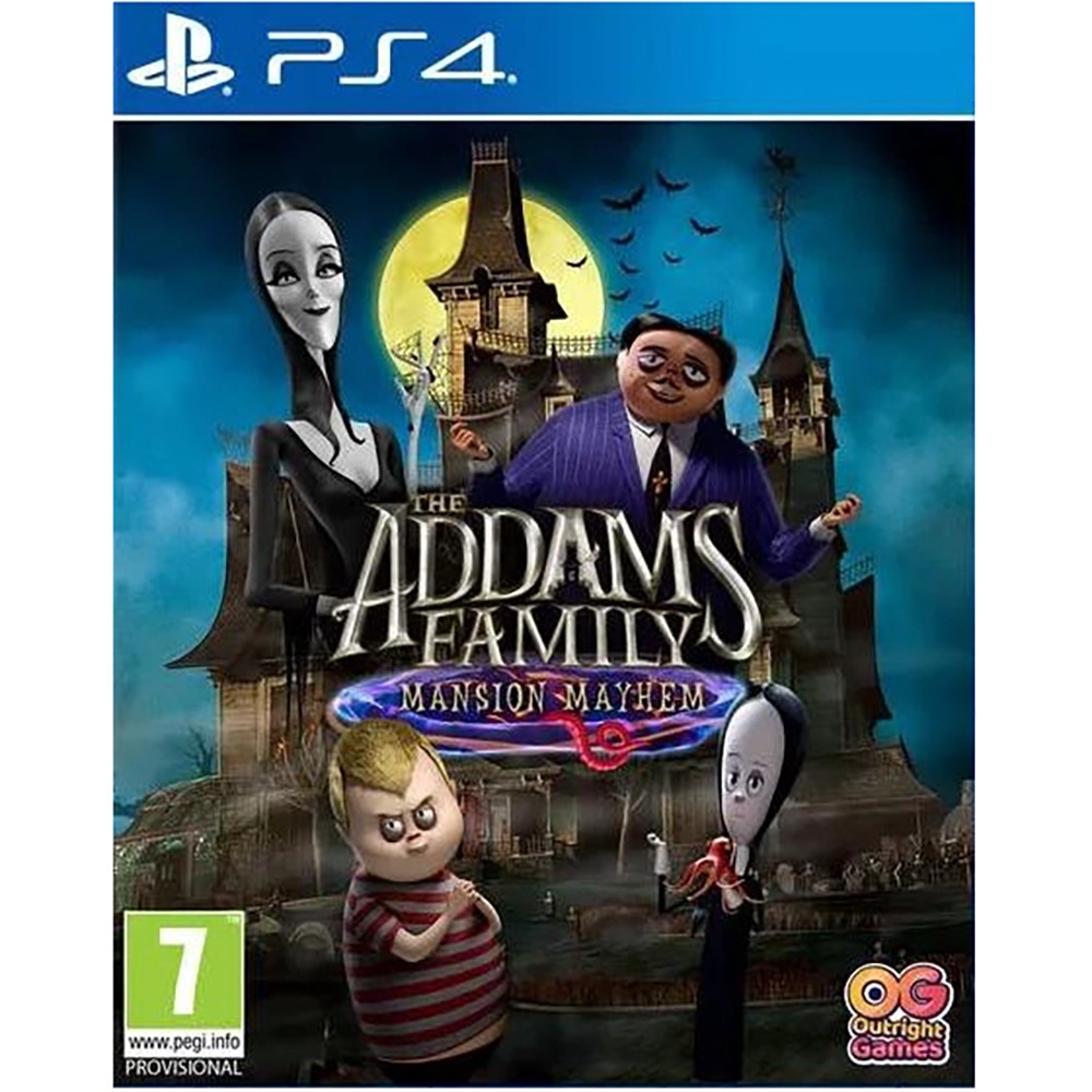 Addams Family Mansion Mayhem, русские субтитры