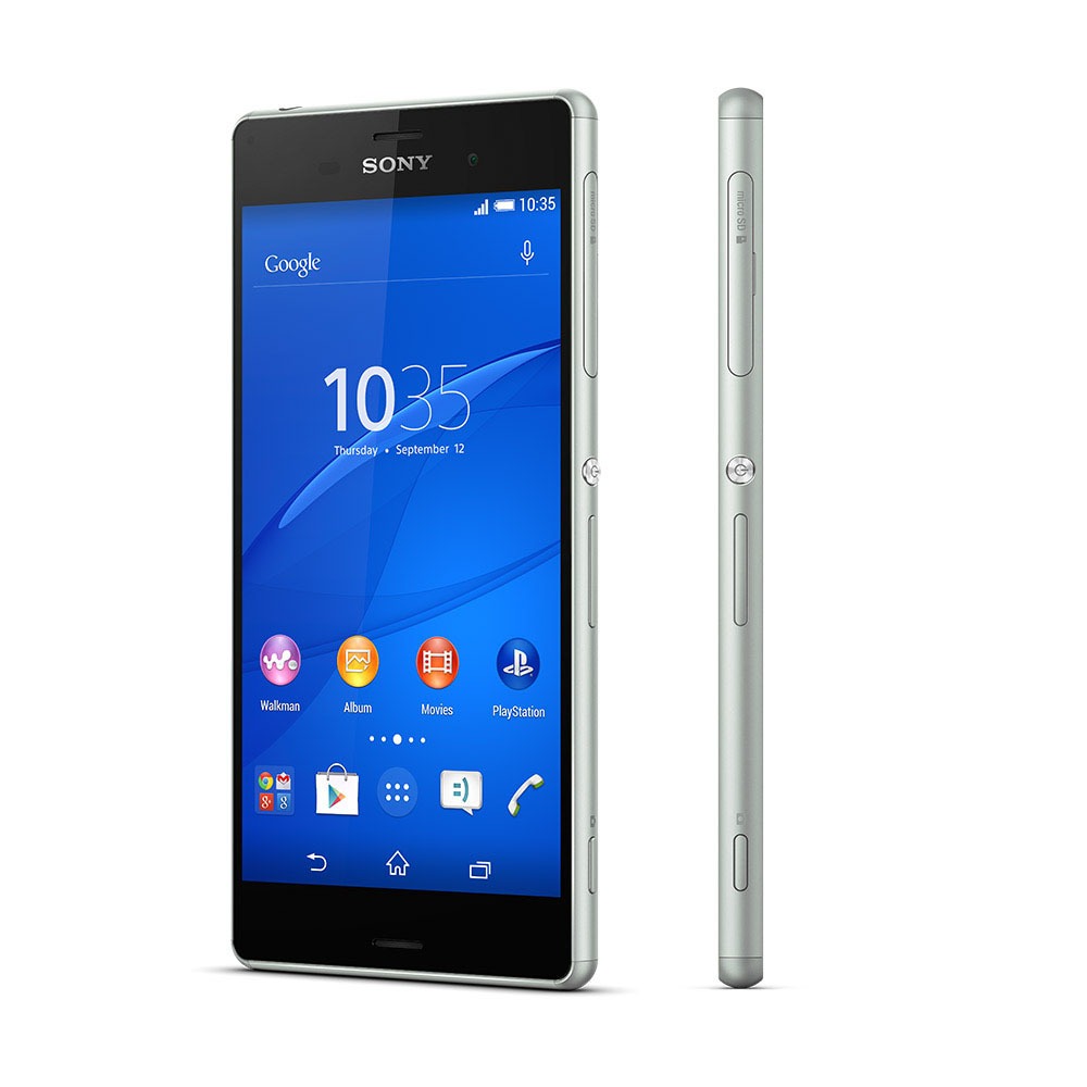 Смартфон Sony Xperia Z3 серебристый/зеленый (D6603Silver_green)