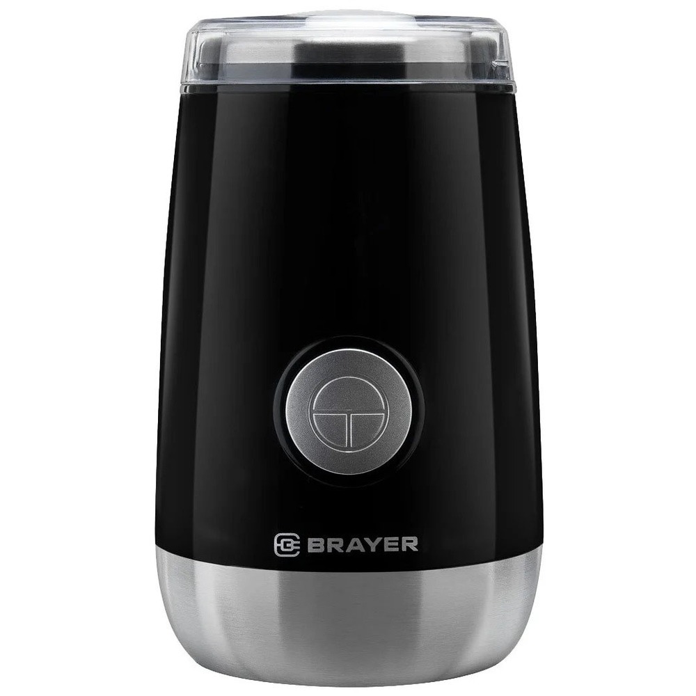 Изображение товара Кофемолка Brayer BR1183 150 Вт, ротационный нож, ёмкость 50 г, черная