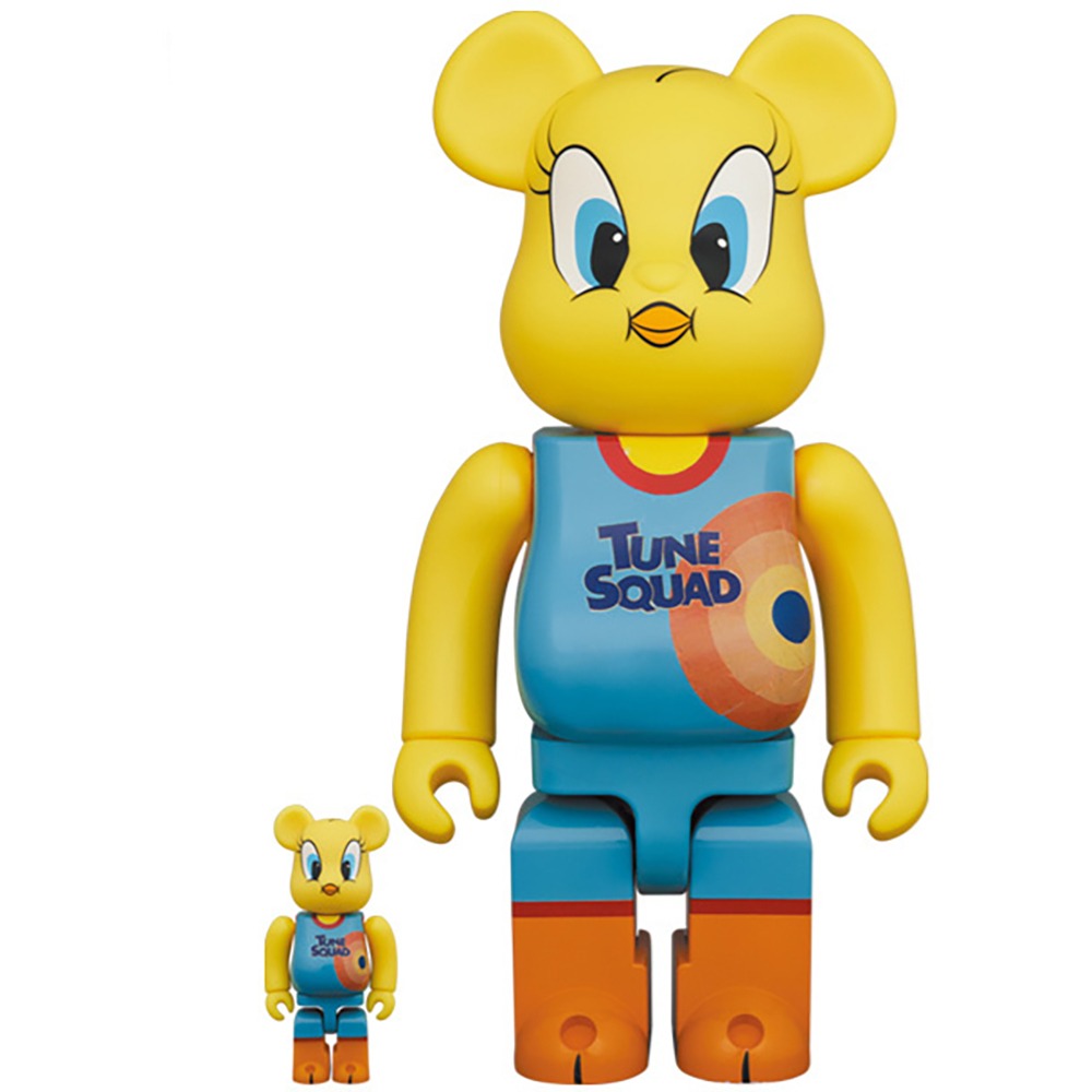 Купить Фигура Bearbrick Medicom Toy Tweety Space Jam 2 400% and 100% в  Калуге