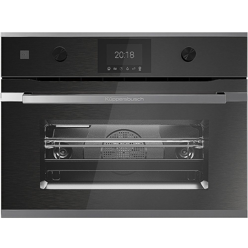 Изображение товара Духовой шкаф Kuppersbusch CBM 6350.0 GPH 3 Silver Chrome электропечь с микроволнами