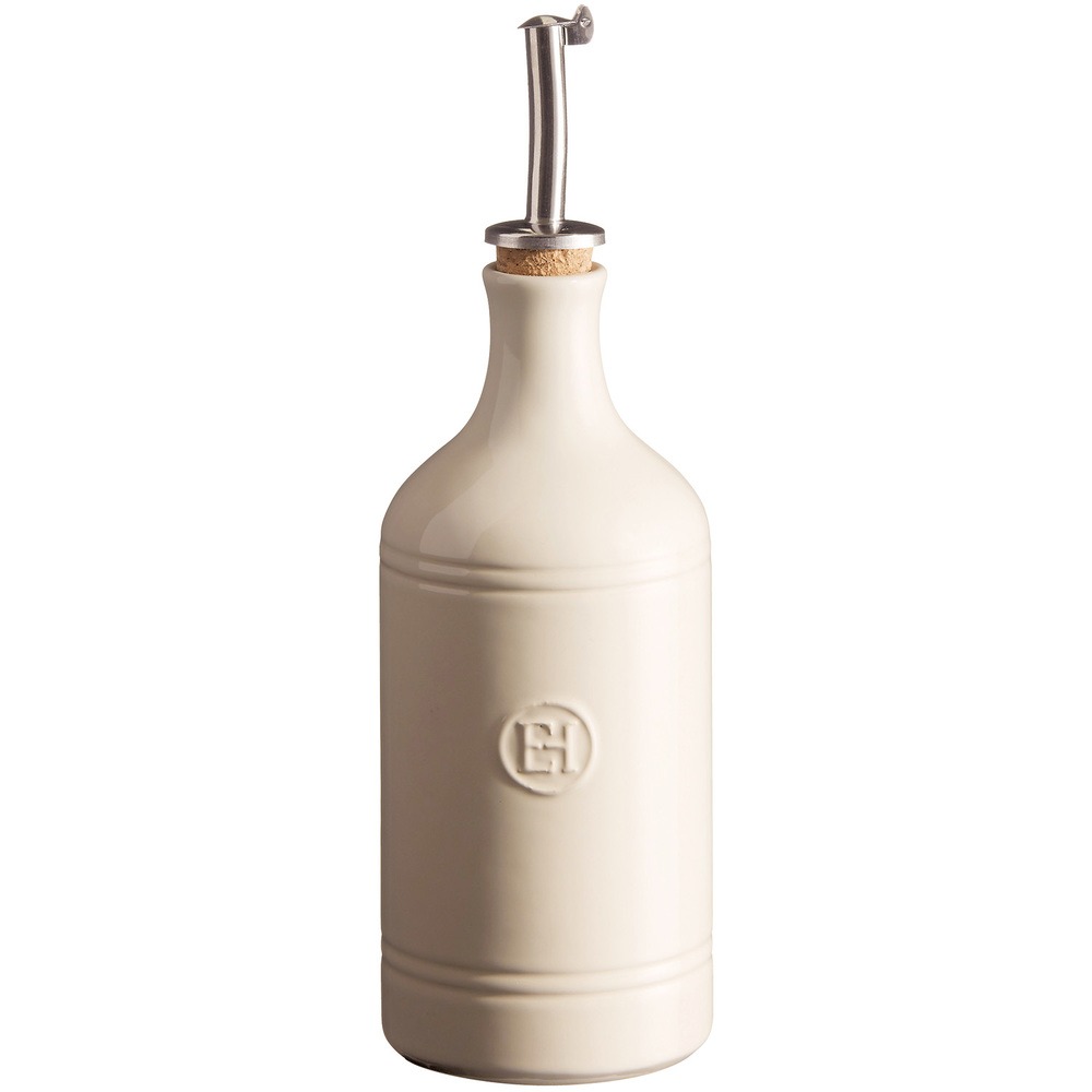 Изображение товара Бутылка для масла Emile Henry 0.45 л керамическая кремовая