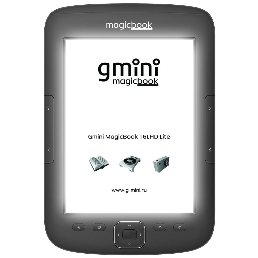 Электронная книга Gmini MagicBook T6LHD Lite Graphite