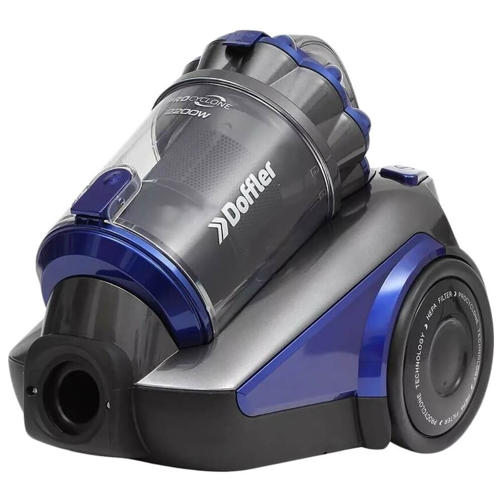 Изображение товара Пылесос DOFFLER VCC 2280 BL с контейнером и мощной всасывающей силой 380 Вт