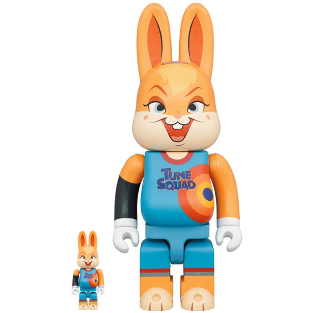 Купить Фигура Bearbrick Medicom Toy - Space Jam 2 Lola Bunny 400% and 100%  в Калуге