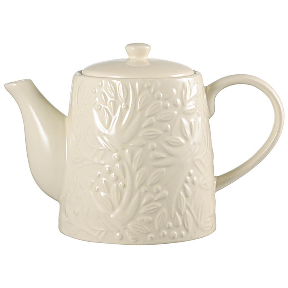 Изображение товара Заварочный чайник Liberty Jones Birds of Paradise 1 л каменная керамика кремовый