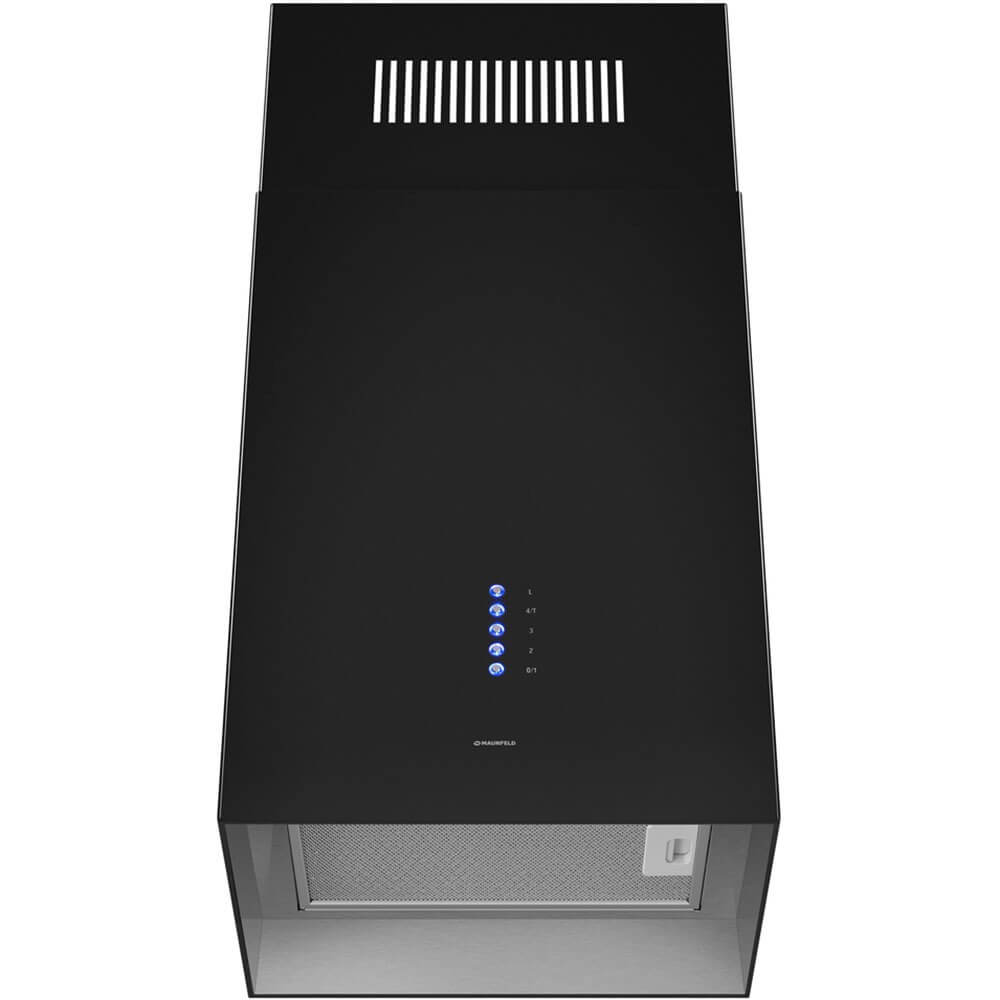 Изображение товара Вытяжка Maunfeld Bath Isla 402 Black каминный стиль высокая производительность