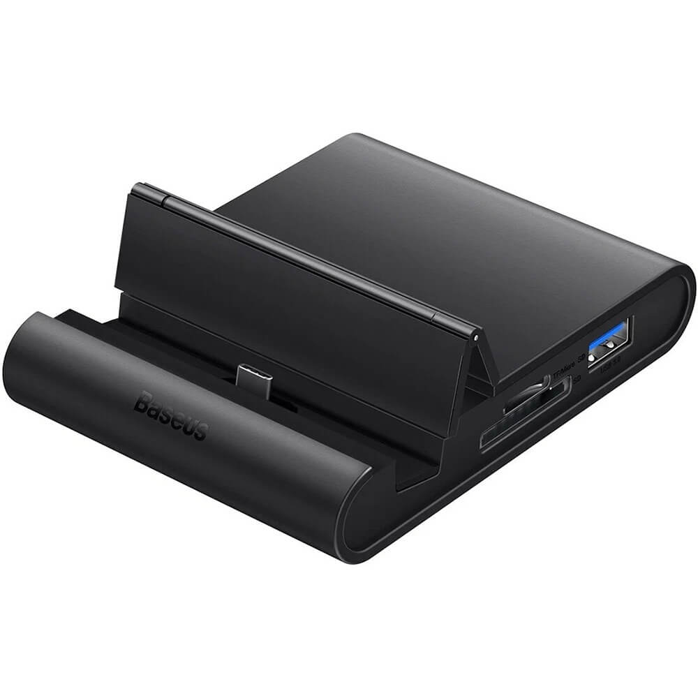 Изображение товара Док-станция Baseus Mate Docking Type-C HUB Docking Station Pro черная