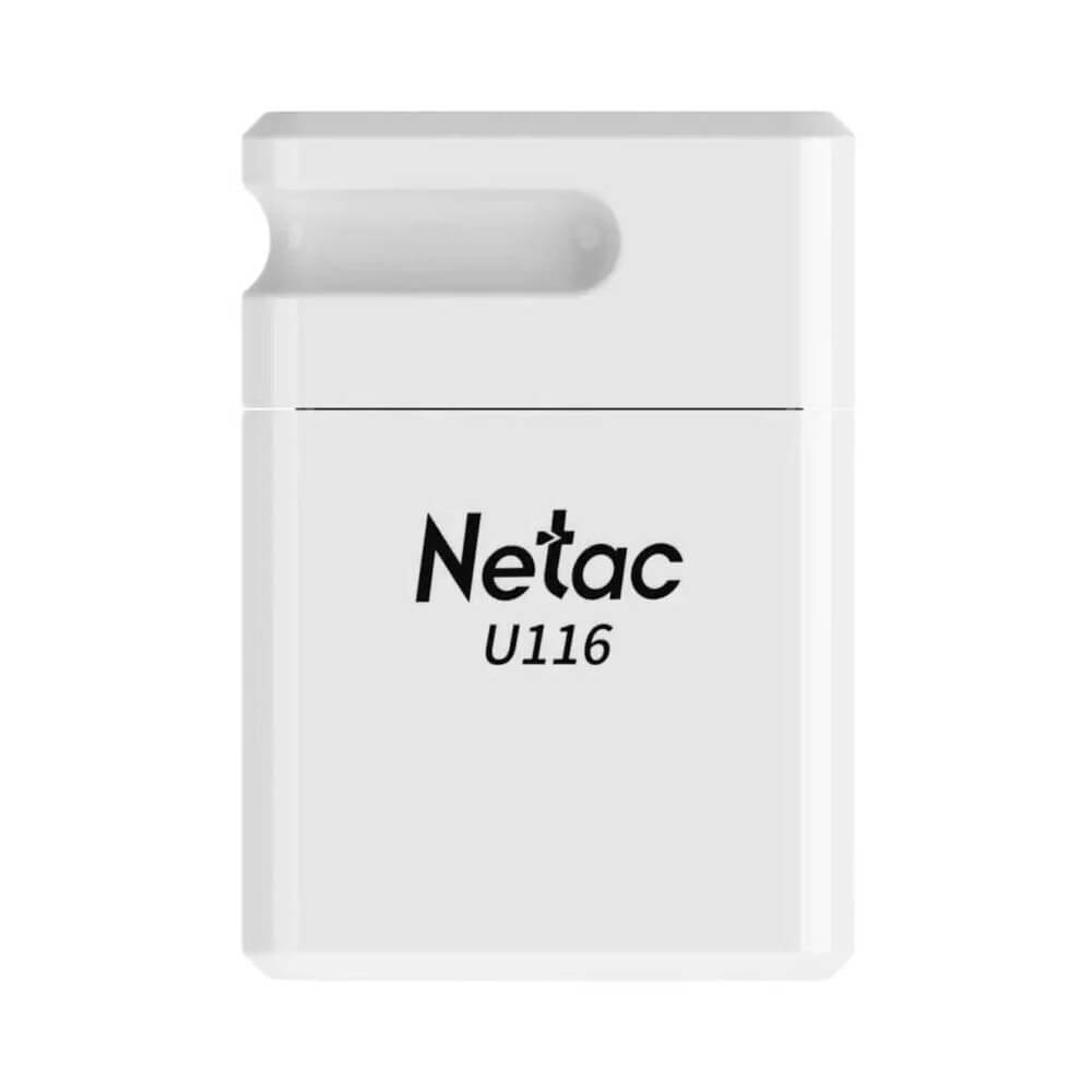 Изображение товара USB флешка Netac U116 64 ГБ USB 3.0 компактная белая