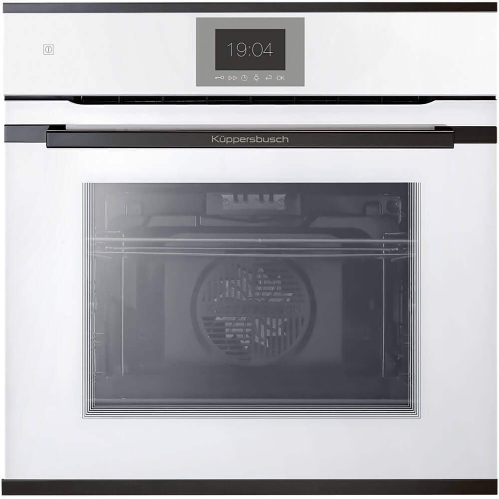 Изображение товара Духовой шкаф Kuppersbusch BP 6550.0 W2 Black Chrome электросовременный объем 70л