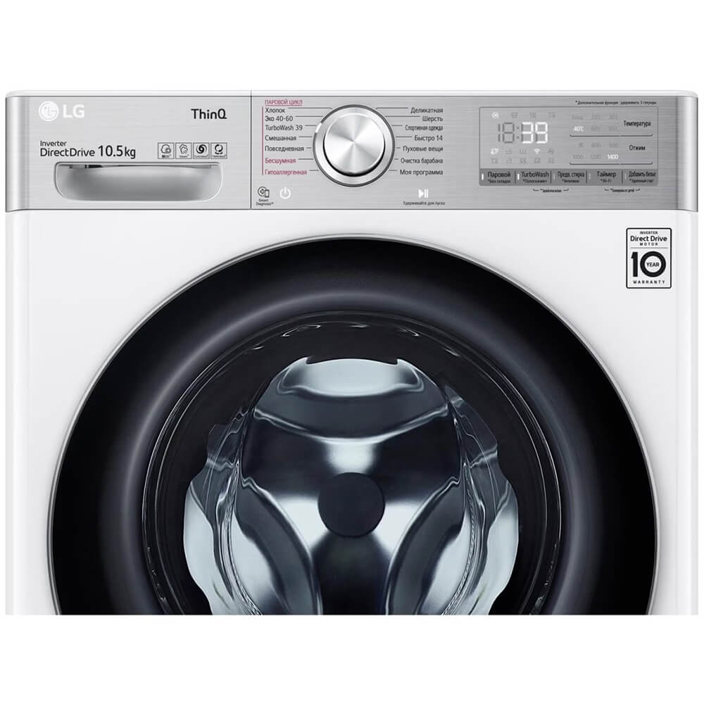 Технические Характеристики Стиральная машина LG TW4V9RW9E | Москва