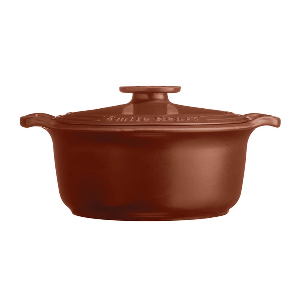 Изображение товара Кастрюля Emile Henry Sublime 144740, круглая, терракотовая, 4 л