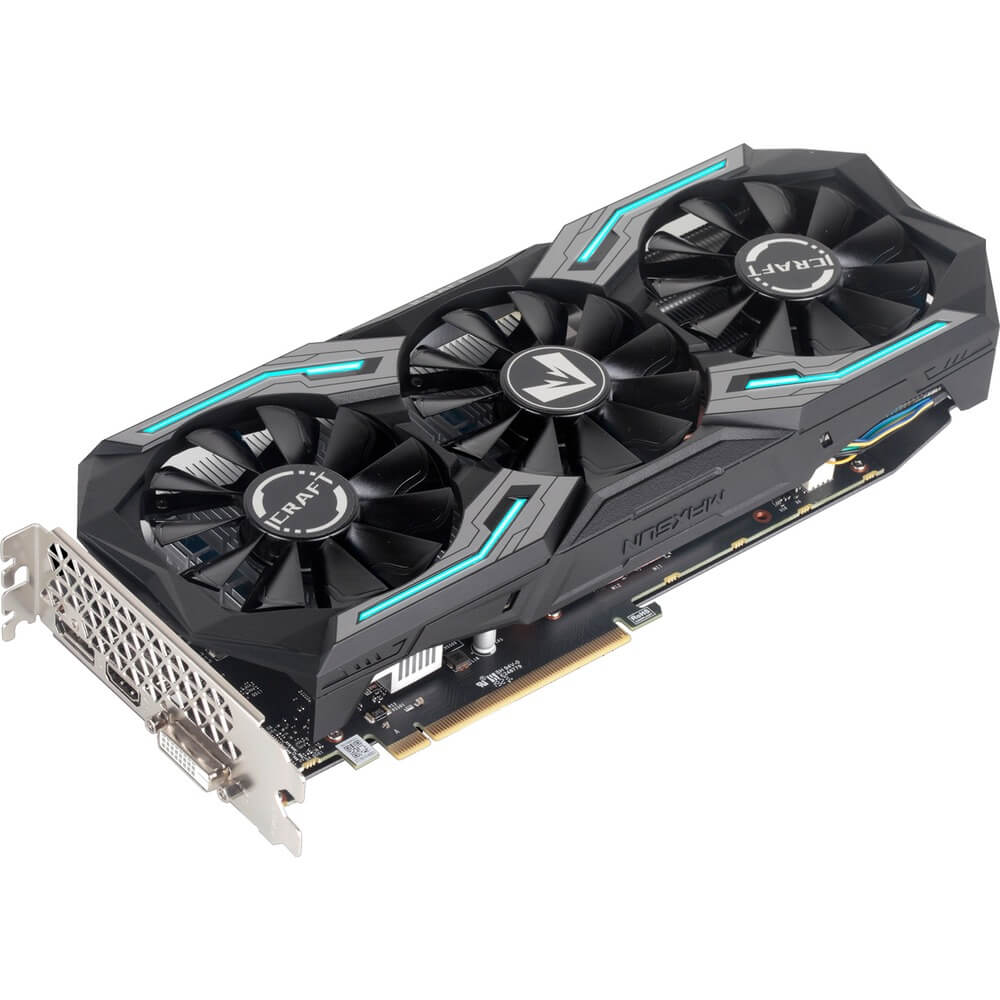 Купить Видеокарта MAXSUN GeForce GTX 1660Ti 6GB (GTX1660TI ICRAFT 6G) в ...