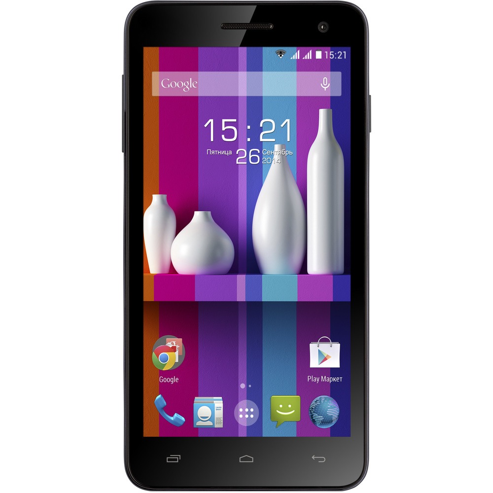 Купить Смартфон FLY IQ4512 EVO Chic 4 черный в Москве