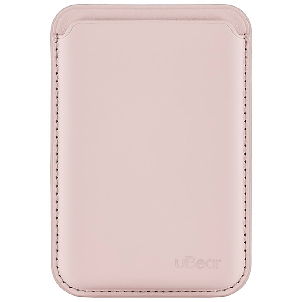 Купить Картхолдер uBear Shell Case для Apple iPhone с MagSafe, светло- розовый в Вологде