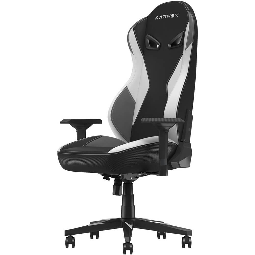 Изображение товара Компьютерное кресло Karnox HUNTER Bad Guy Edition белое для геймеров и работы
