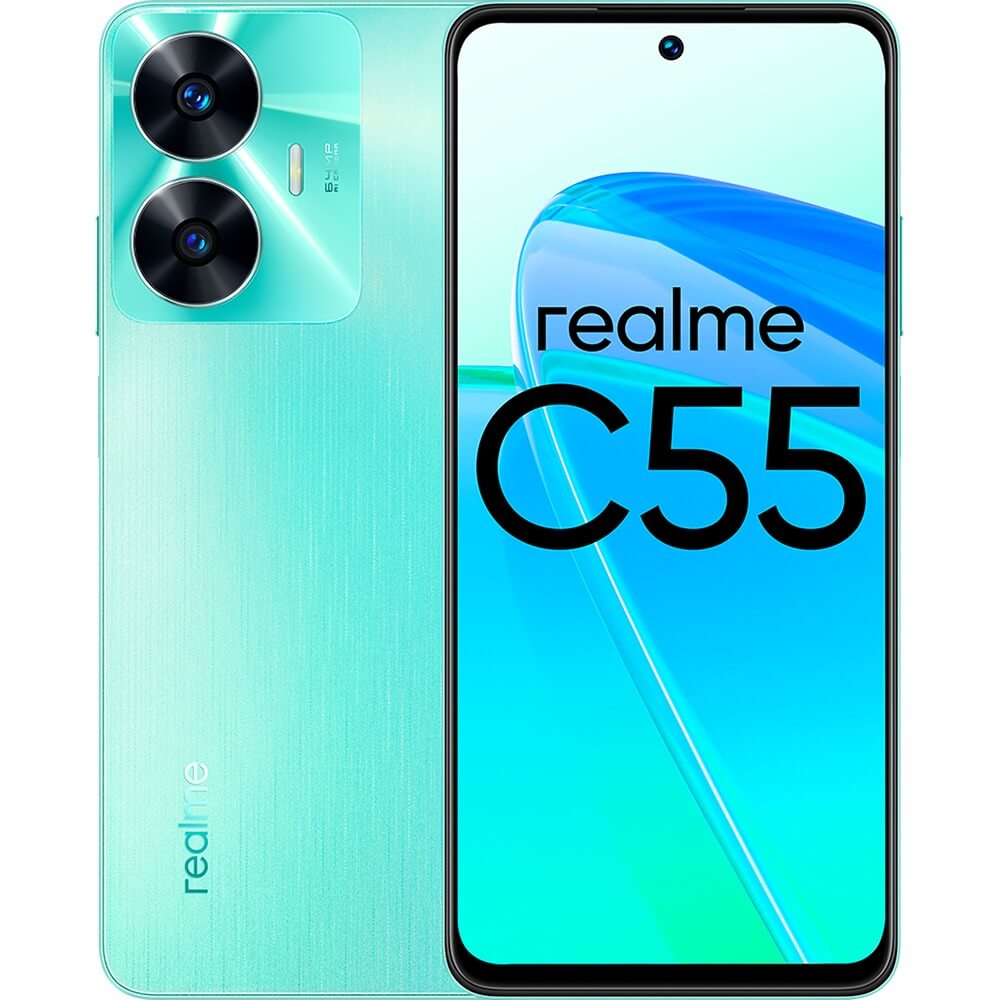 Купить Смартфон Realme C55 256 ГБ зелёный в Калуге