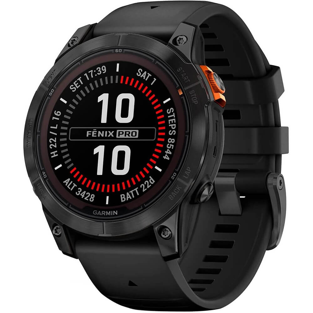 Отзывы на Смарт-часы Garmin Fenix 7 Pro Solar Slate Gray/ Black  (010-02777-01) | Орёл