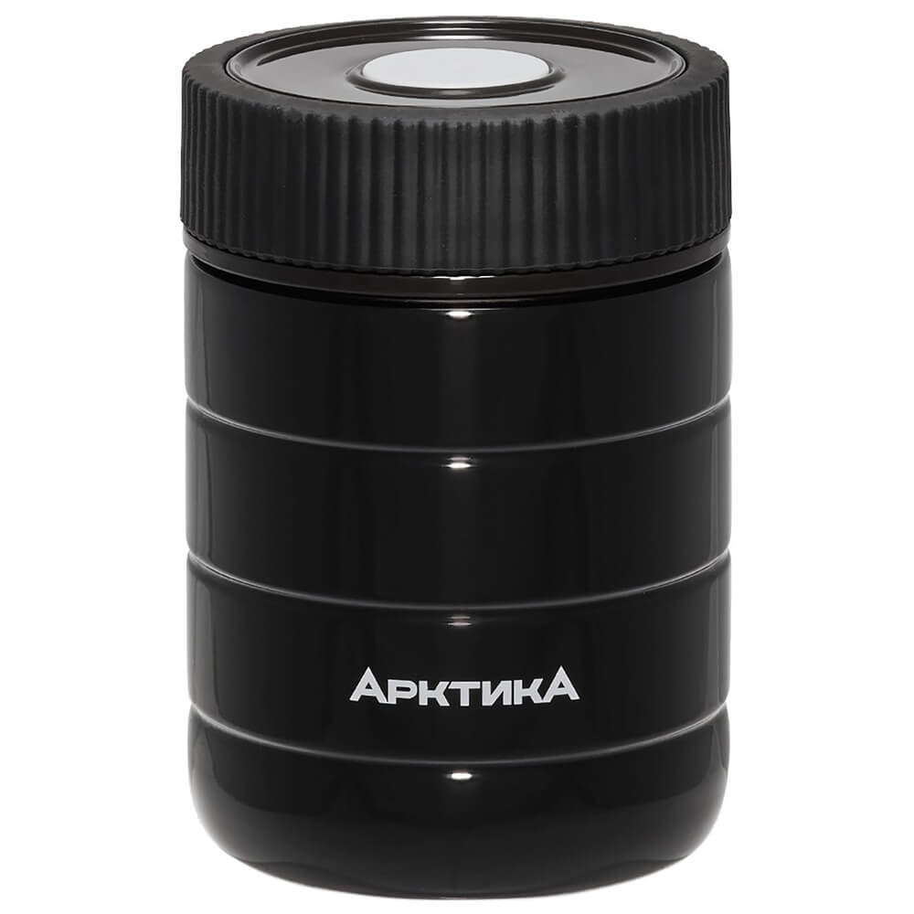 Изображение товара Термос Арктика 307-480-BK для еды объем 0.48 л нержавеющая сталь