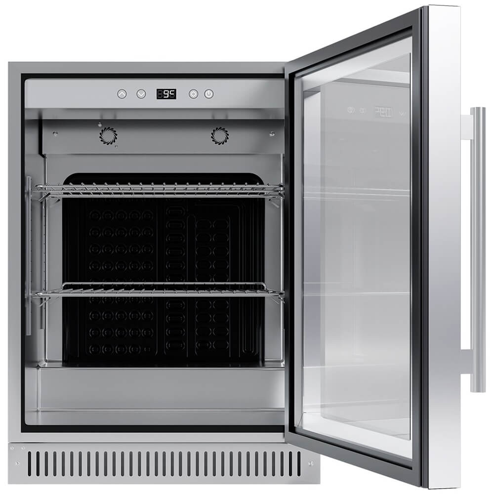 барный холодильный шкаф hicold xr 55