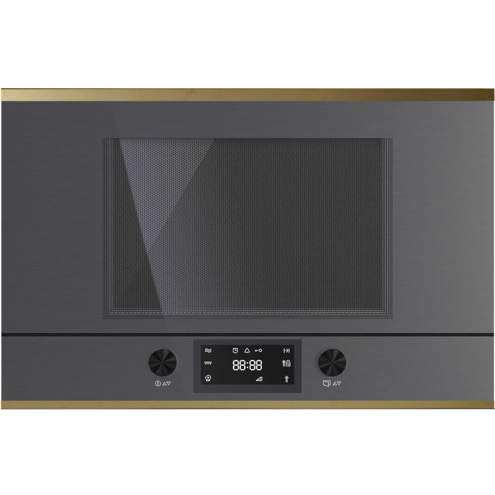 Изображение товара Встраиваемая микроволновая печь Kuppersbusch MR 6330.0 GPH 4 Gold 850 Вт