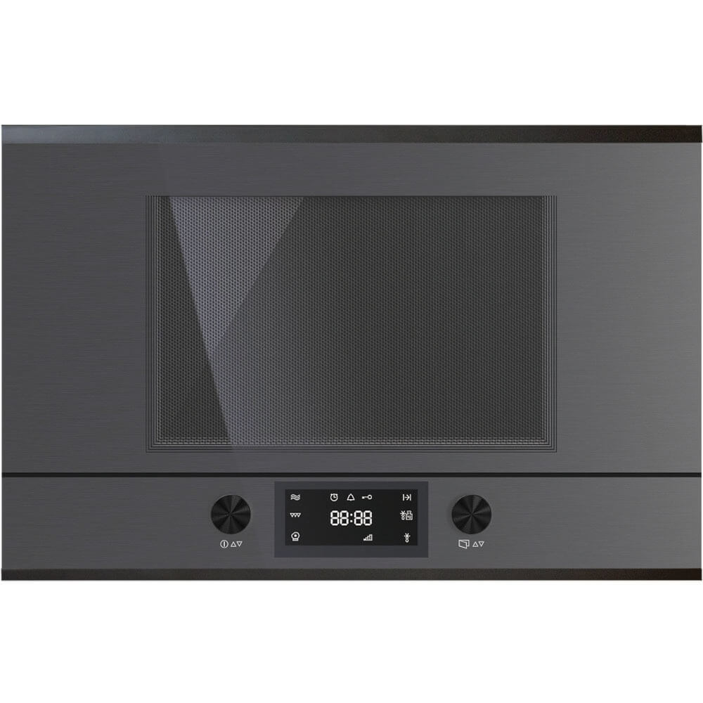 Изображение товара Встраиваемая микроволновая печь Kuppersbusch MR 6330.0 GPH 2 Black Chrome