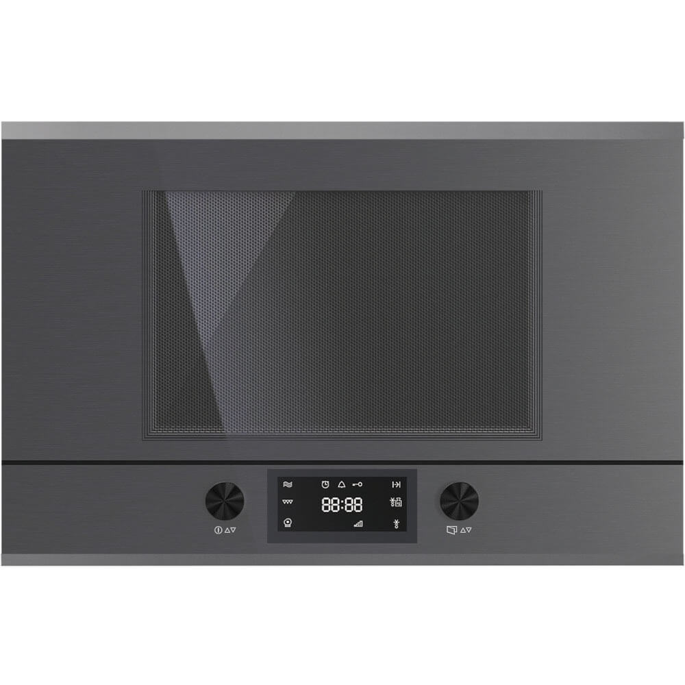 Изображение товара Встраиваемая микроволновая печь Kuppersbusch MR 6330.0 GPH 3 Silver Chrome