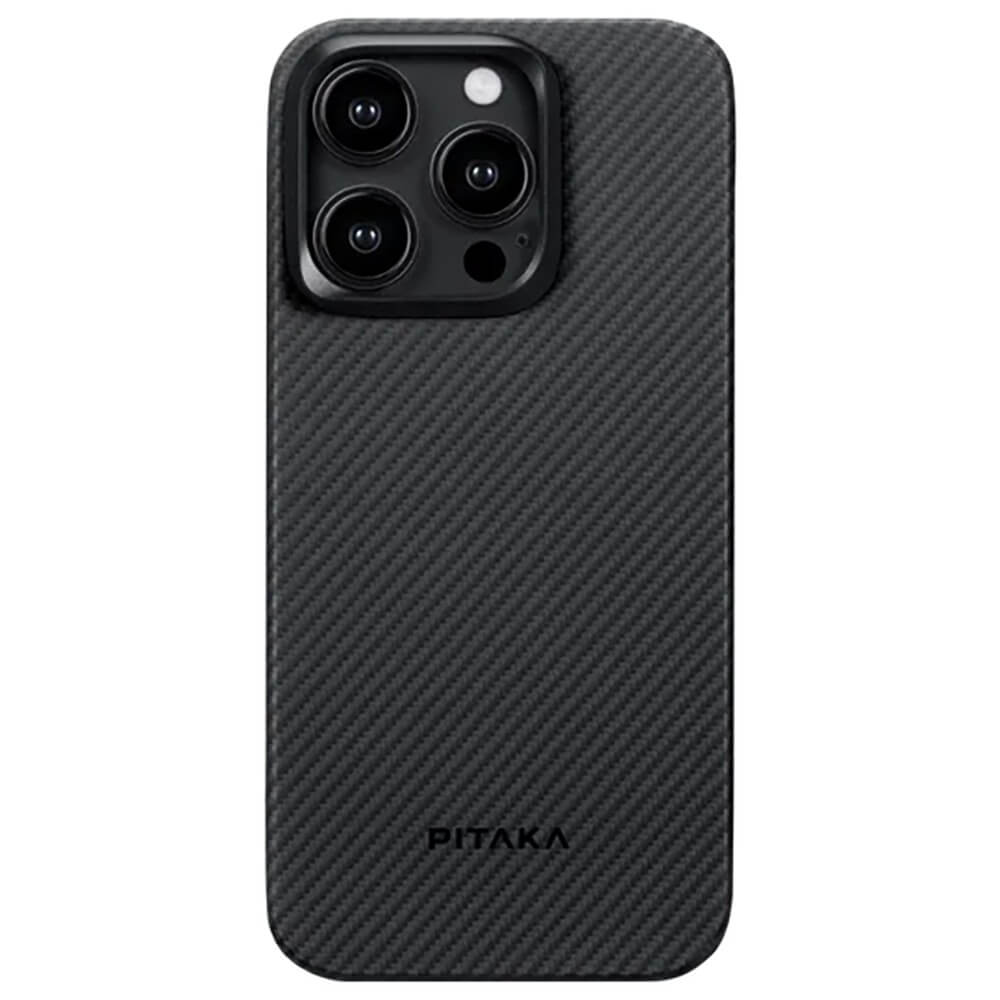 Купить Чехол Pitaka MagEZ Case 4 KI1501P для iPhone 15 Pro, черный в  Белгороде