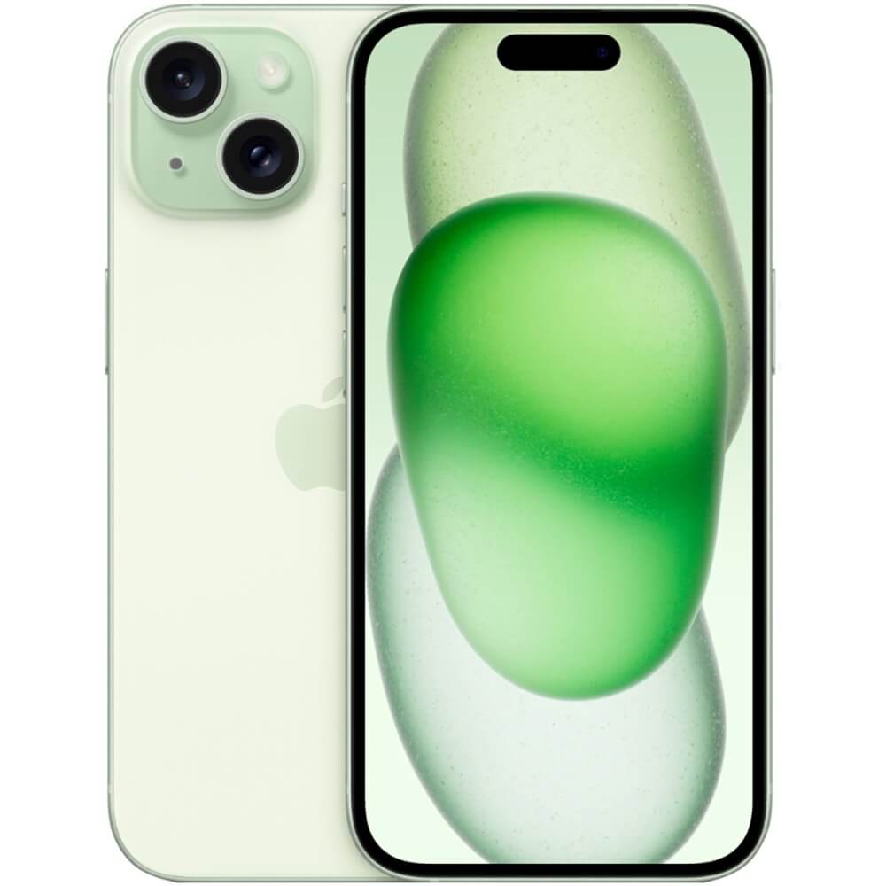 Смартфон Apple iPhone 15 256 Гб зелёный