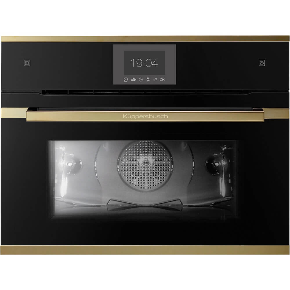 Изображение товара Духовой шкаф Kuppersbusch CBD 6550.0 S4 Gold встроенный электрический гриль 43 л
