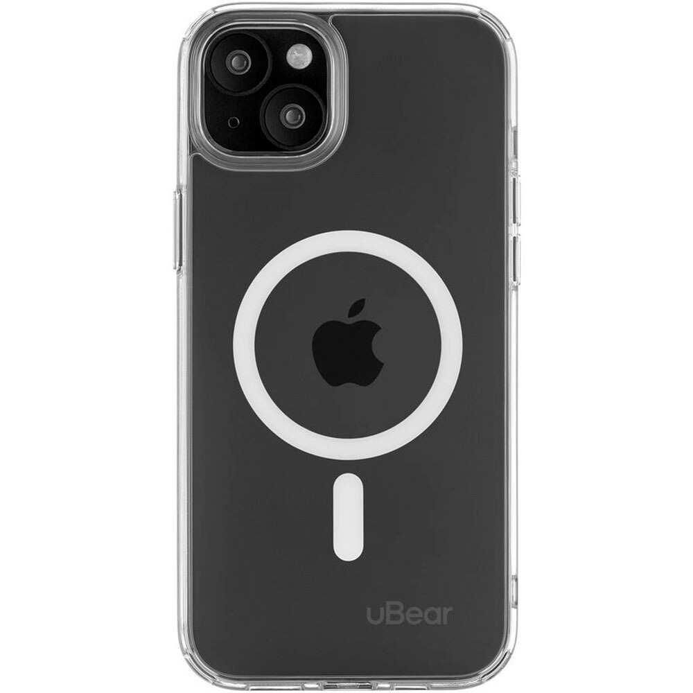 Купить Чехол uBear Real Mag Case для iPhone 15 Plus MagSafe прозрачный в  Брянске