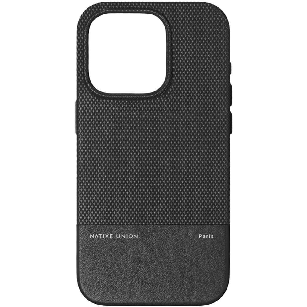 Чехлы Native Union Чехол (RE)Classic Case для iPhone 15 Pro, MagSafe, черный