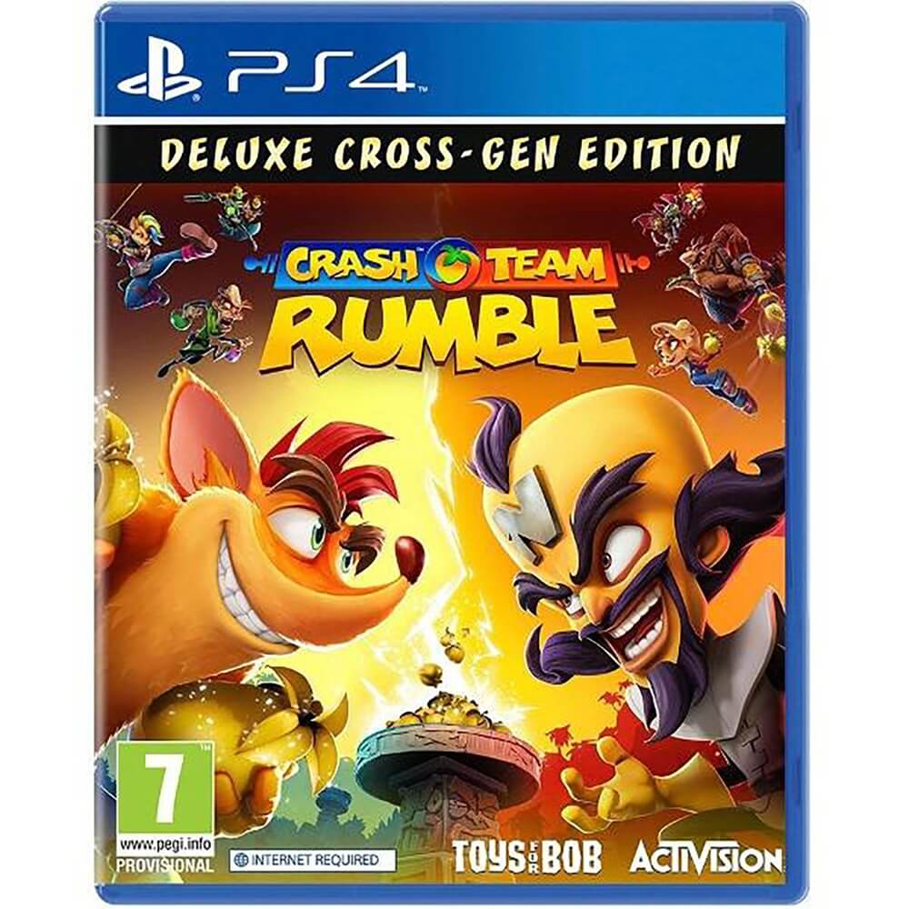 Crash Team Rumble Deluxe Edition PS4, английская версия