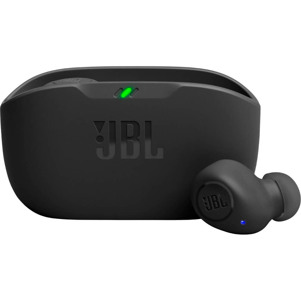 Изображение товара Беспроводные вакуумные наушники JBL Wave Buds черные с активным шумоподавлением